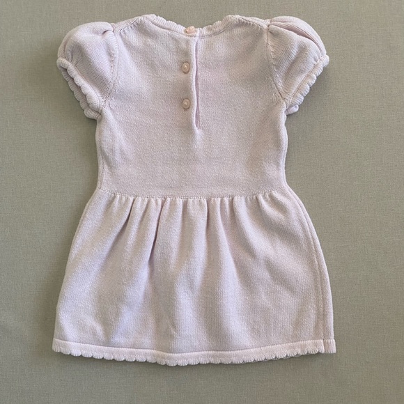 Janie and Jack Knitted Bunny Dress 6-12 Months - Picture 9 of 9